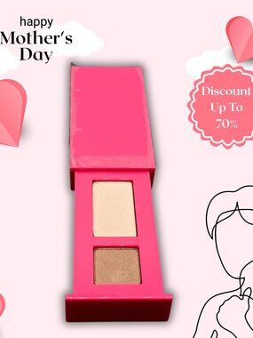 Clinique All About Shadow Duo in 04 Ivory Bisque I Bronze Satin 0.06 Oz